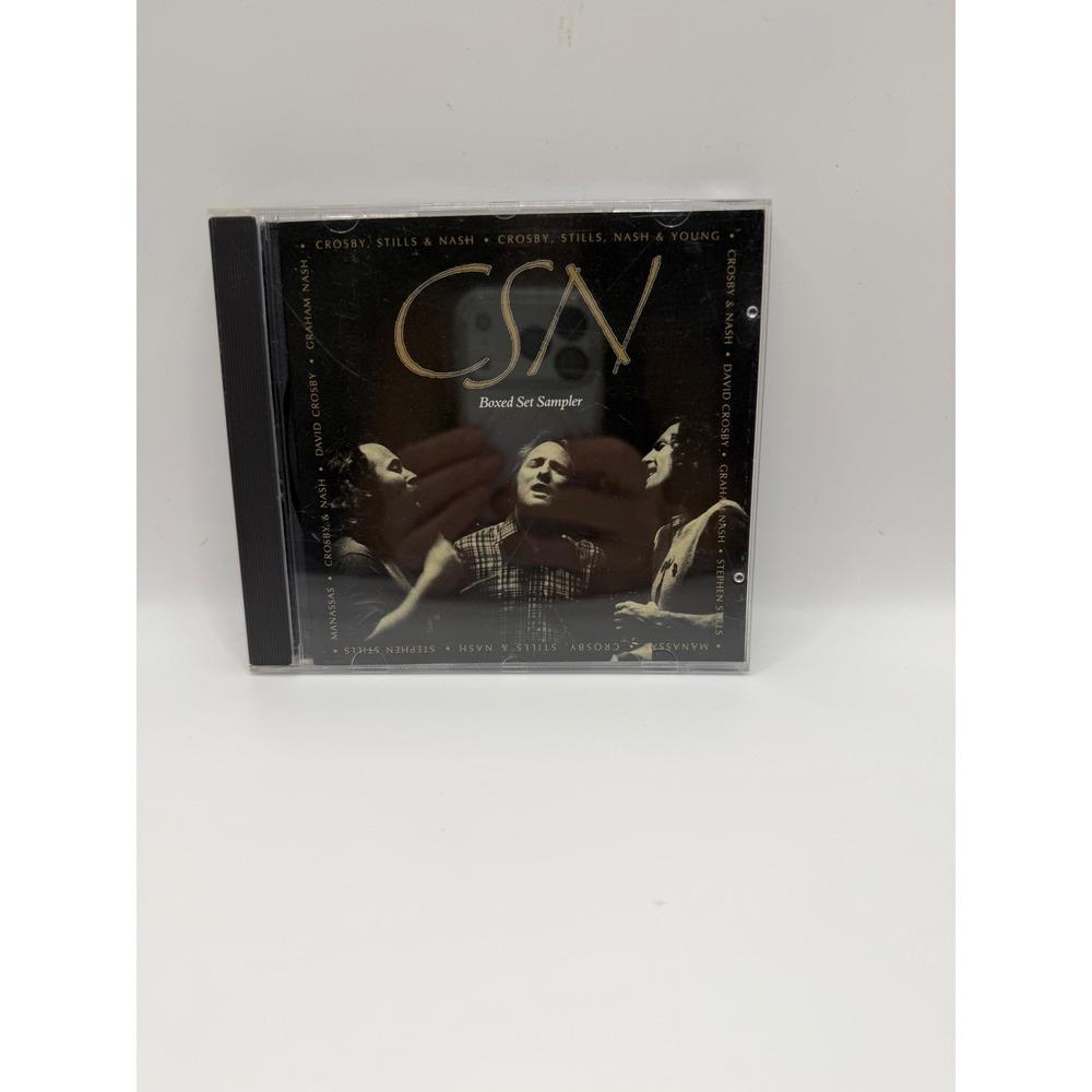 Crosby Stills & Nash Boxed Set Sampler CD 1991 Promo Atlantic & Steely Dan CD